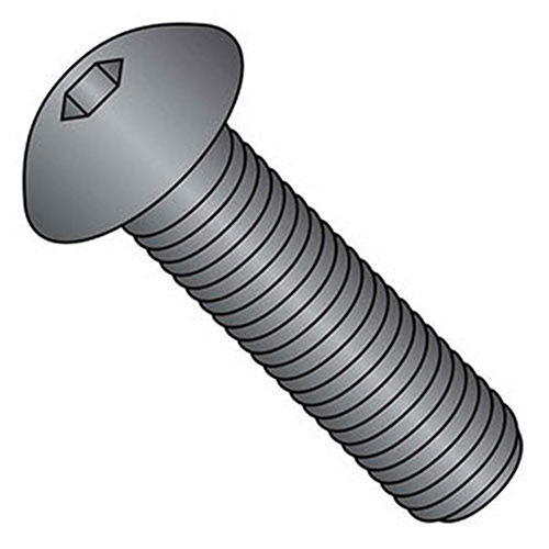 Holo-Krome 64016 8-32×1/4 Button Socket Cap Screw Steel Black Oxide UNC 100/Pk