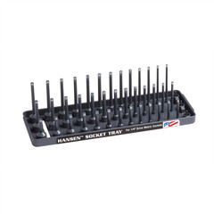 14023 Hansen Global 1/4″ DR. Metric 3-Row Soc Tray