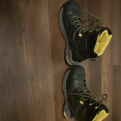Shoes For Crews ACE Work Boots Black/Yellow EH ASTM 213-18 Size 11
