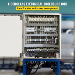 Corrosion-Proof 60x50x23cm Enclosure Perfect for Coastal Areas