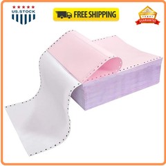 3-Ply Carbonless Continuous Form Paper 9.5 x 11 Inch Dot Matrix 333 Sets