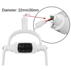 Dental Induction Lamp LED Oral Operation Light For Dental Unit Chair 22mm/26mm
