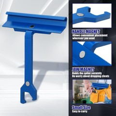 Blulu 6 Inches Magnetic TDC and TDF Clip Durable 6.69 x 5.12 inches, Blue
