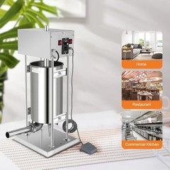 ROVSUN 15L Electric Sausage Stuffer Maker Commercial Butcher Vertical Meat Press