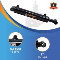 2.5×18 Hydraulic Cylinder-2.5″ Bore, 18″ Stroke -Welded Cross Tube Cylinder(new)