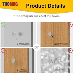 High Strength Neodymium Magnets 0.95 Inch Round Silver for Science Projects