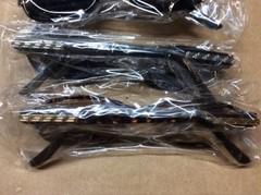 NEW ASSORTED BOX OF SUNGLASSES SUN GLASSES SET OF 12 GLASS COLORED SMALL LENS