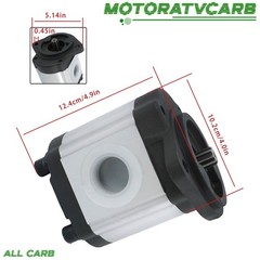 ALL-CARB Hydraulic Pump For Bobcat 653 7753 751 753 763 773 6650678 6667723