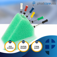 Size 8 25mm Endo K-Files, Endodontic Dental K Files (Premium Stainless Steel)