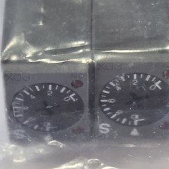 Matsushita PDX Timer PDX-2C-10S-AC120V 100/110/120V 50-60Hz 0.5-10 Sec NOS