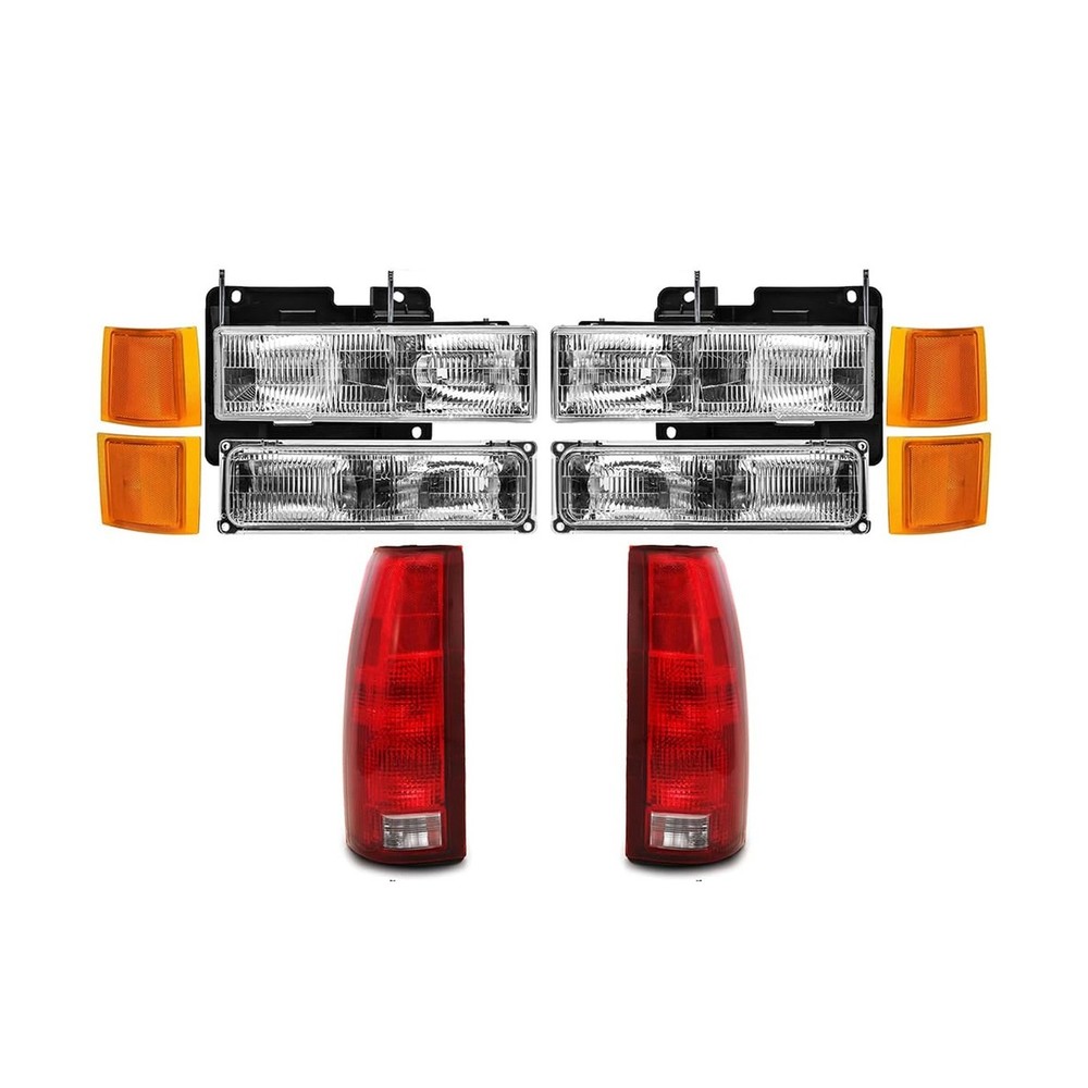 EPIC LIGHTING OE Spec-B Replacement Halogen Headlights Signal Lights Side Mar…