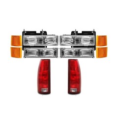 EPIC LIGHTING OE Spec-B Replacement Halogen Headlights Signal Lights Side Mar…