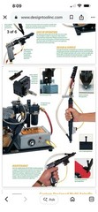 DTI 5000 Automatic Feed Screwdriver. Industrial Automatic Blow Feed Screw Gun.