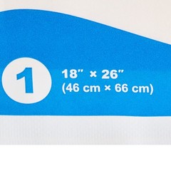 Dynarex General Purpose Drape Towel Drape Sterile 18 W X 26 L 4410 Box of 50