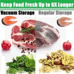 300 Pcs Vacuum Sealer Bags for Food 8″x12″+7″x10″+6″x8″ Mixed Sizes – Commerc…