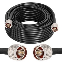 XRDS-RF N Male to N Cable 35FT Type N RG58 50 Ohm Coax Extension Pure Copper …