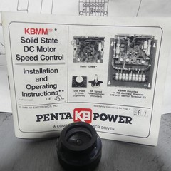 Killark Explosion Proof Enclosure 120VAC to 90VDC Motor Speed Controller, Switch