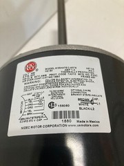 US Motors Condenser Fan Motor K55HXTEC-8578 Emerson 1/4 HP, 460V, 1 PH, 825 RPM