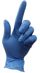 200 Gloves/Box-Aurelia Transform Nitrile Exam Gloves, Powder Free, Blue, X-Large