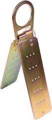 Steel Roof Anchor Bracket Reusable Fall Protection OSHA ANSI Compliant
