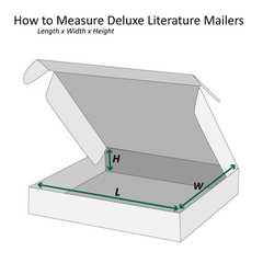 BFMFL16124 Deluxe Literature Cardboard Mailers, 16 x 12 x 4 Inches, Corrugate…