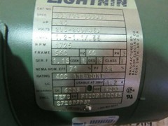 LIGHTNIN MOTOR 35S705-008361 NEW OLD STOCK