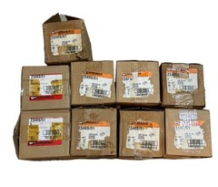 (Box of 5) Wiremold 2348S/51 Ivory Sure-Snap NM Shallow EXT Device Box