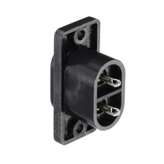 5 x C8 Panel Mount Plug Adapter 250V AC 2.5A 2 Pins IEC Inlet Module Straight