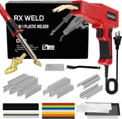 2-in-1 Plastic Welder & Hot Stapler Kit – Efficient Repairs for Bumpers & Toys