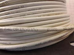 SEA WIRE AND CABLE LW4122203 099116401 RG59-CCTV-PL-WHT 1/20 AWG BARE COPPER COM