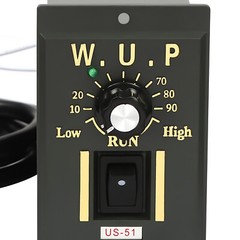 AC 110V 180W Worm Geared Motor with Speed Controller Electric Motor Gear Motor