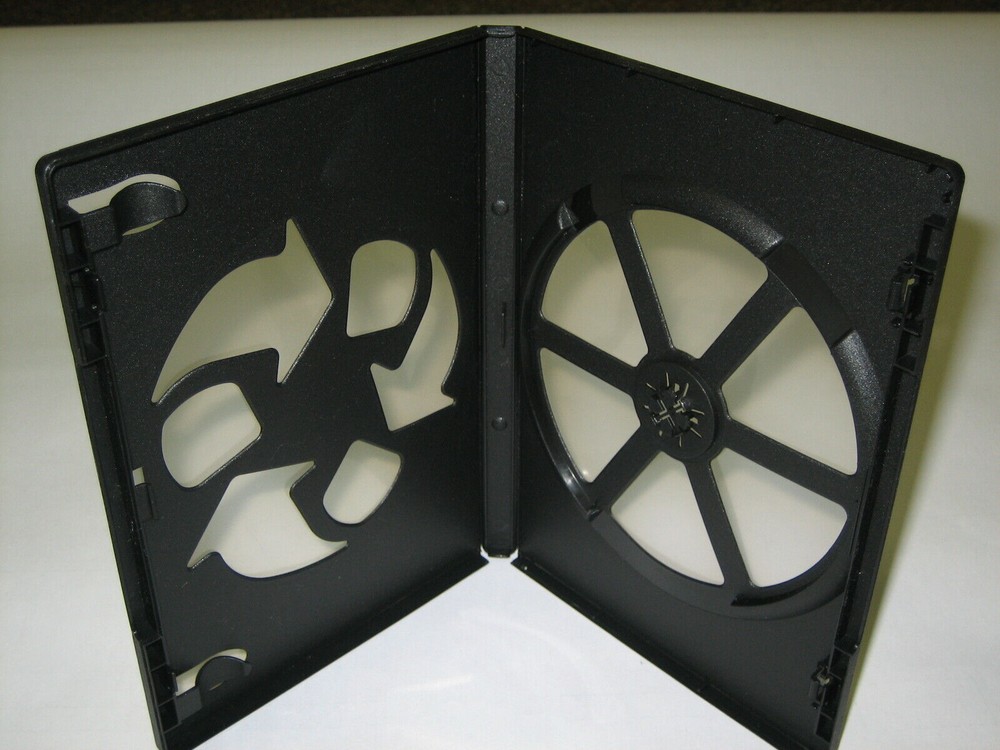 SALE! 5 PCS 14mm Eco Friendly Single DVD Case Boxes, Black, PSD12ECO