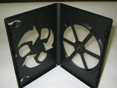 SALE! 50 PCS 14mm Eco Friendly Single DVD Case Boxes, Black, PSD12ECO