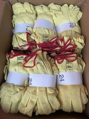 Dupont 12 Pairs Kevlar Knit Gloves Size Large Made In USA 4817Q-L 12 Qty Gloves