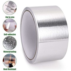 1.2in x 33FT Aluminum Foil Tape Heat Resistant Waterproof Insulation Home Repair