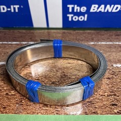BAND-IT Band Clamp Tool: 0.1875 in Min. Strapping Wd, 0.75 in Max. Strapping Wd