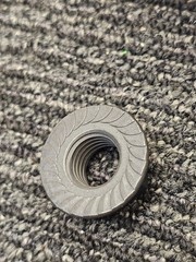 (QTY 25) Imperial 48330 Serrated Flange Nut 5/8″-11 Steel Phosphate & Oil Gr.8