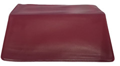 Burgundy Vinyl Checkbook Cover Standard Top Stub 6- 1/4″ x 3-3/8″ New