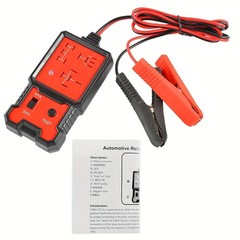 12V Automotive Relay Tester 4/5 Pin Car Relay Diagnostic Tool LED Indicator
