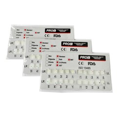 PROB Orthodontic Dental Bracket Ceramic Braces Standard/Mini Roth/MBT 022 3/345H