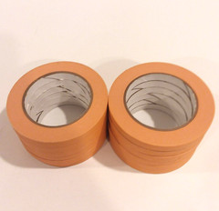 Tape Logic® ORANGE Masking Tape 1/2″ X 60 yards (4.9mm) T93300312PKD 12 Rolls