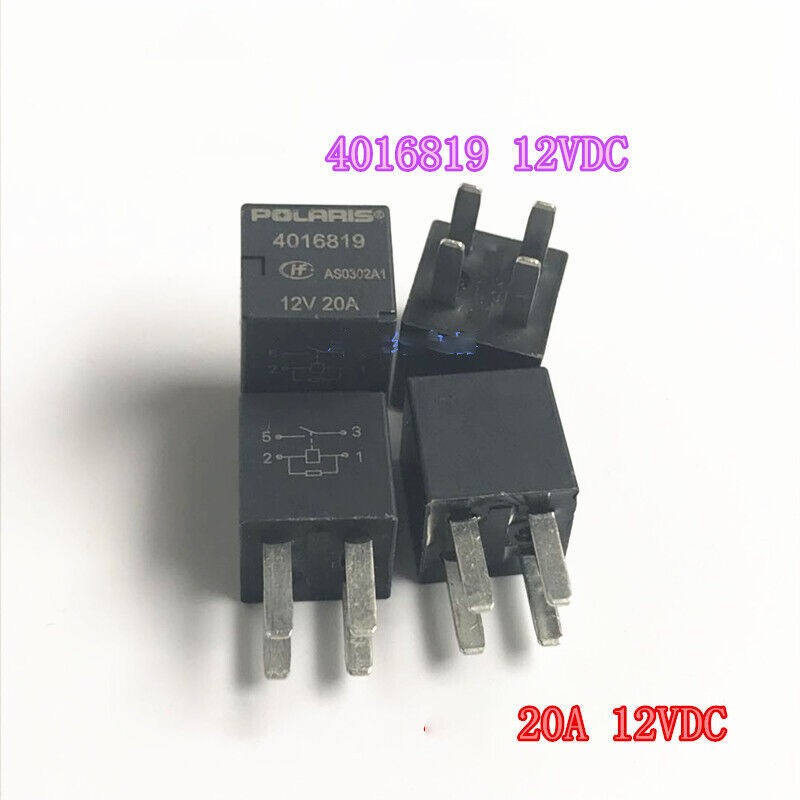 5PCS 4016819 POLARIS Relay 12V 20A 4 Foot AS0227A1 NEW