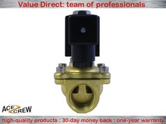 3/4 inch 220V-240V AC Brass Electric Solenoid Valve NPT Gas Water Air N/C