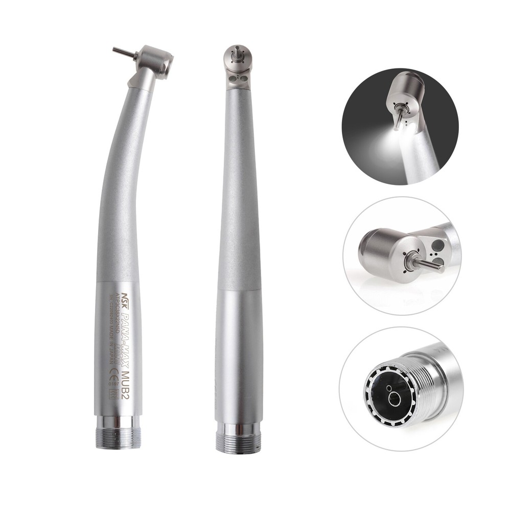 2H/4H Dual LED Dental High Speed Handpiece Single Water Spray MINI Head for Kids
