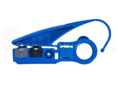 Coax Cable Jacket Stripper RG6/ RG59/ UTP Cat5e Cat6 Cable Cutter Strip Tool