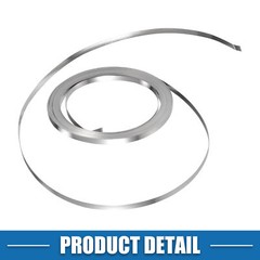 Pure Nickel Strip 99.6% Nickel 0.1x3mm 32.8ft Nickle Tabs Silver Tone Universal