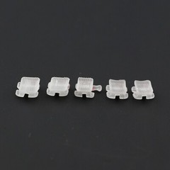 Orthodontic Roth 018/022 Metal Slot Ceramic Bracket 5-5 3M Clarity Aesthetic