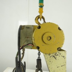 Yale KEL1-10H15S1 1 Ton Electric Hoist 7′ Lift 16FPM 230/460V 3 Phase