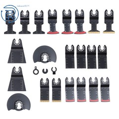 25Pcs Oscillating Tool Multi Tool Bi-metal Saw Blades Fit For Wood with Nails