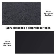 Black ABS Plastic Sheet 12″ x 16″ x 0.06″ 6 Pack, Flexible Than Plexiglass Sh…